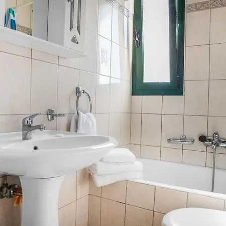 Sleeps 6 Pool Air Con Wifi 빌라 Karavádhos